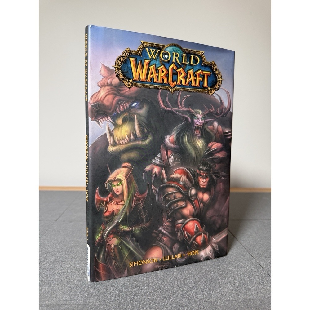 World of Warcraft Book One Hardcover Graphic Novel Vol 1 Simonson Lullabi DC